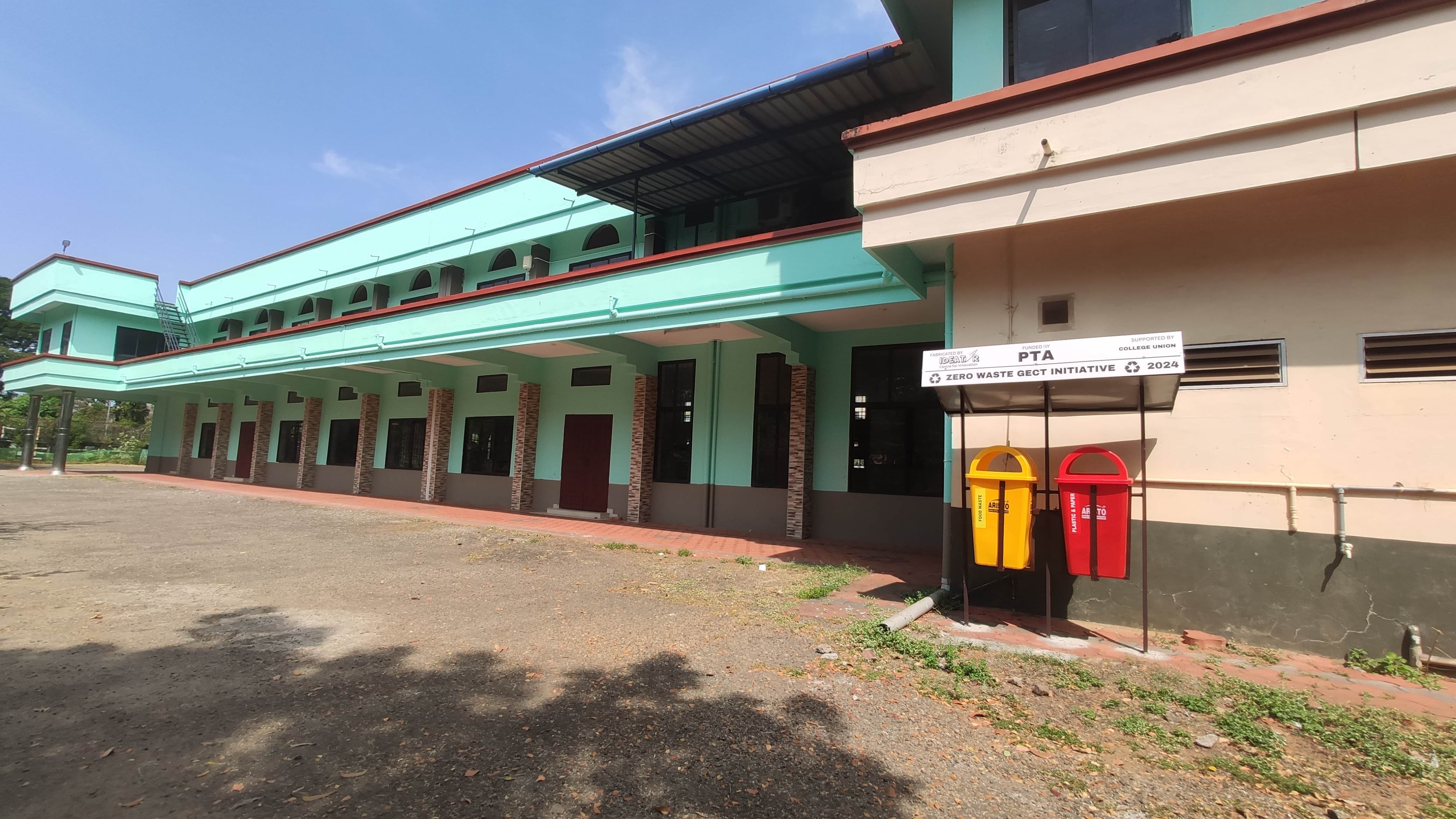 Waste Segregation Bins on Campus